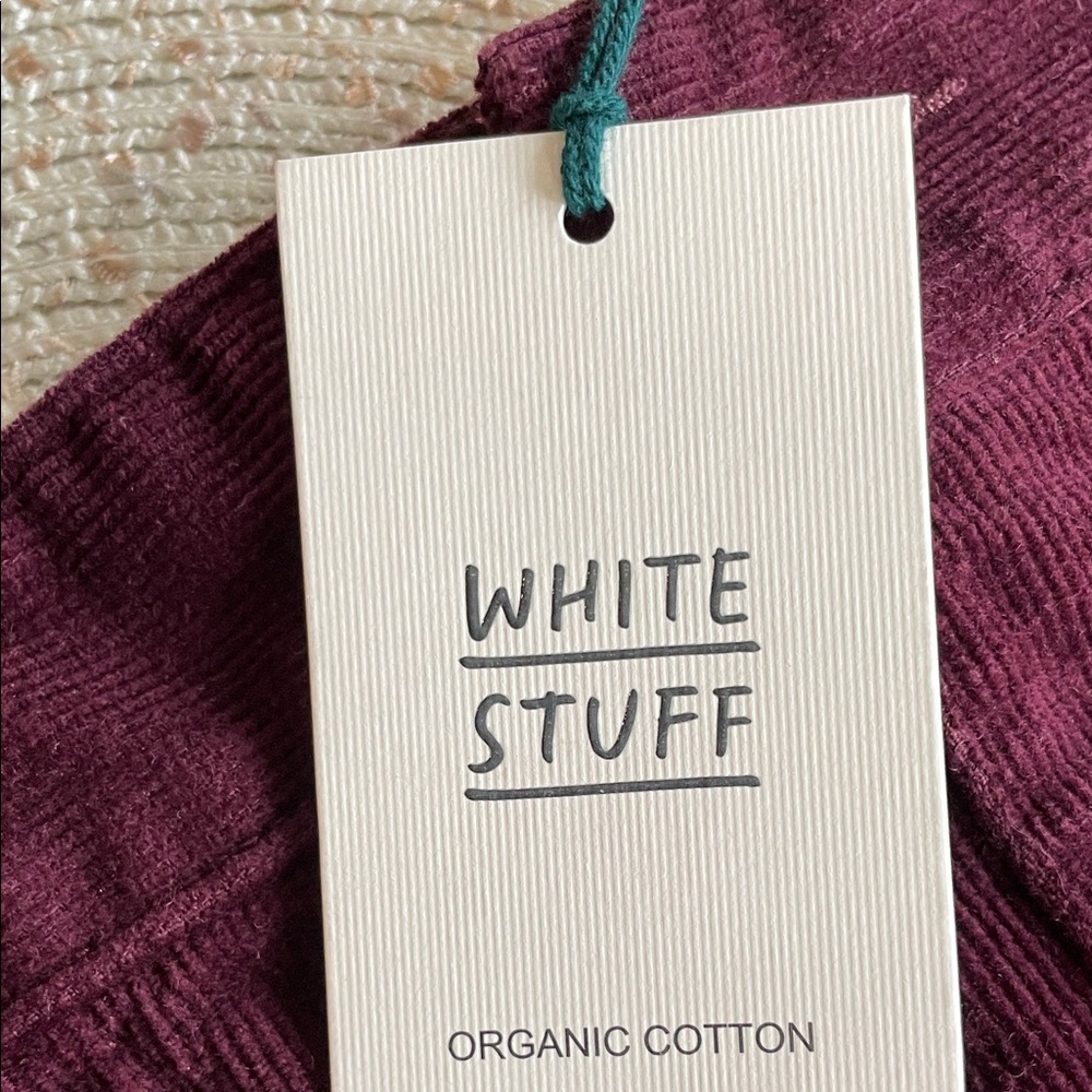Women's A-Line Skirt - Purple corduroy